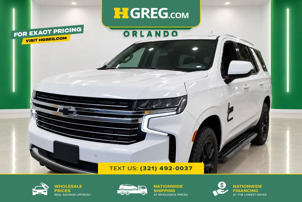 Used 2022 Chevrolet Tahoe LT w/ Max Trailering Package RWD image 1