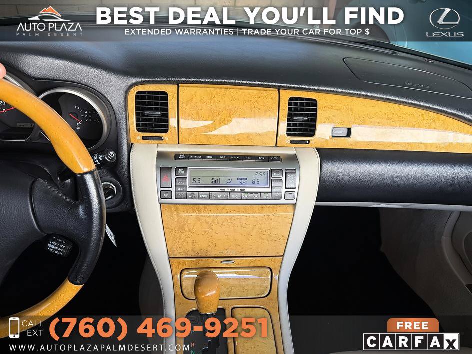 Used 2002 Lexus SC 430 Convertible RWD image 40