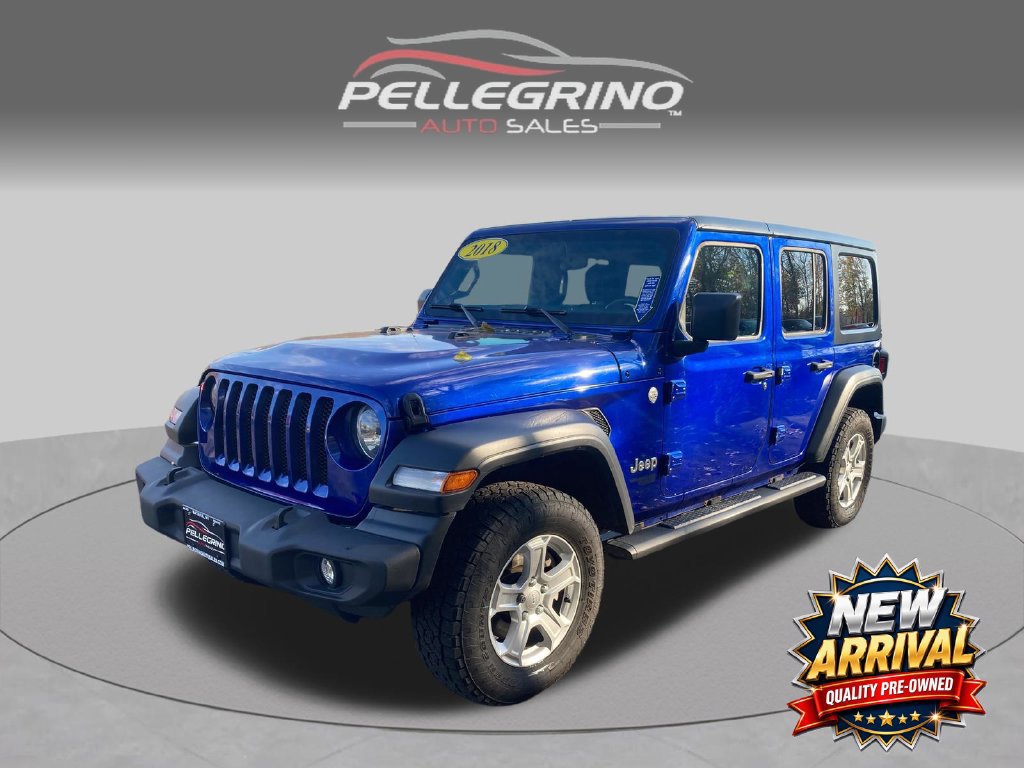 Used 2018 Jeep Wrangler Unlimited Sport S AWD/4WD 360° Tour