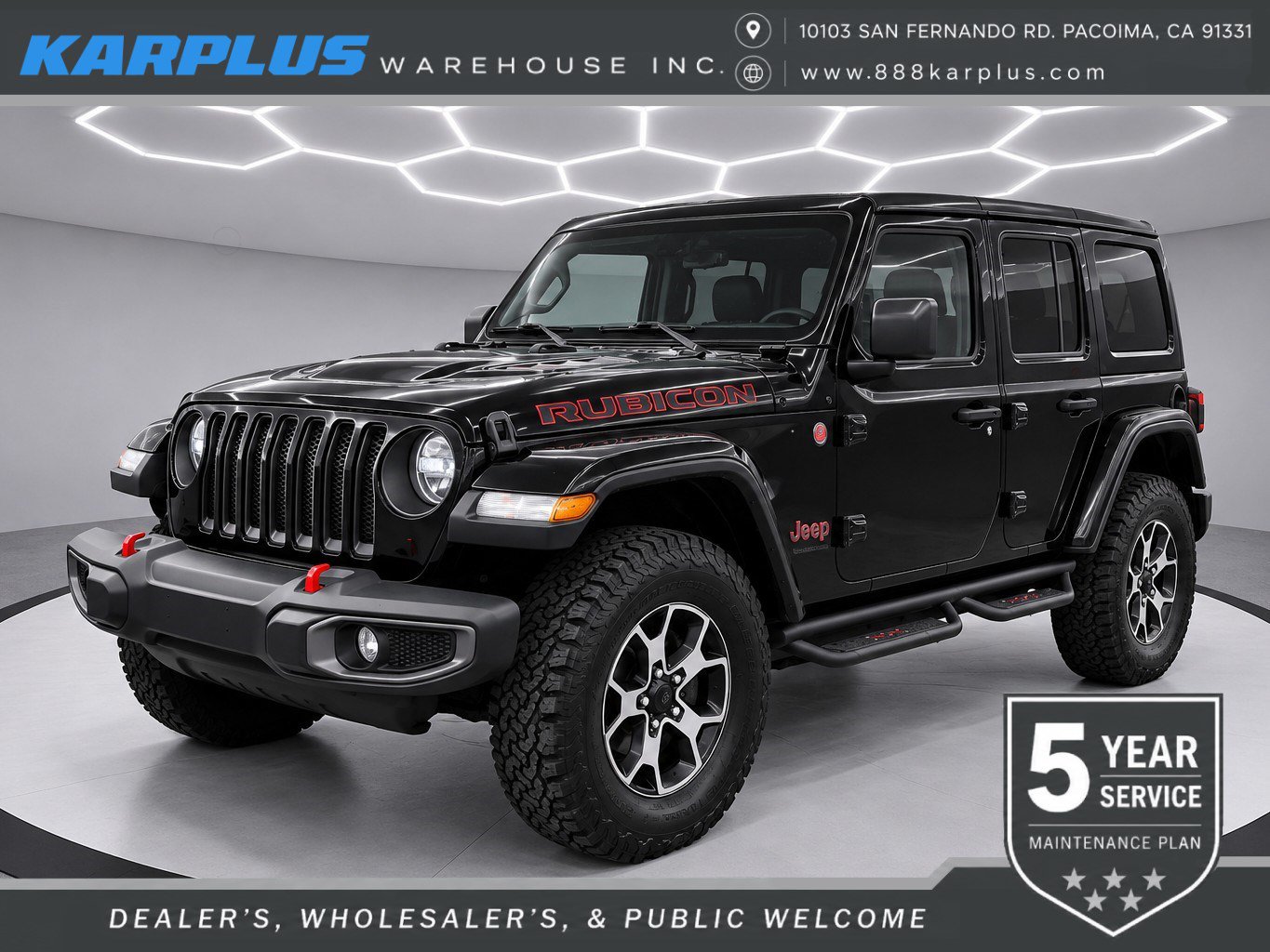 Used 2018 Jeep Wrangler Unlimited Rubicon AWD/4WD image 1