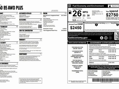 Used 2025 Volvo XC60 B5 Plus image 4