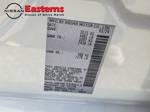 Used 2024 Nissan Altima 2.5 SV image 53