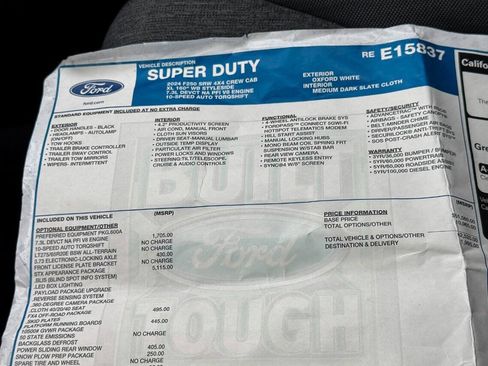 Used 2024 Ford F250 XL w/ STX Appearance Package image 33