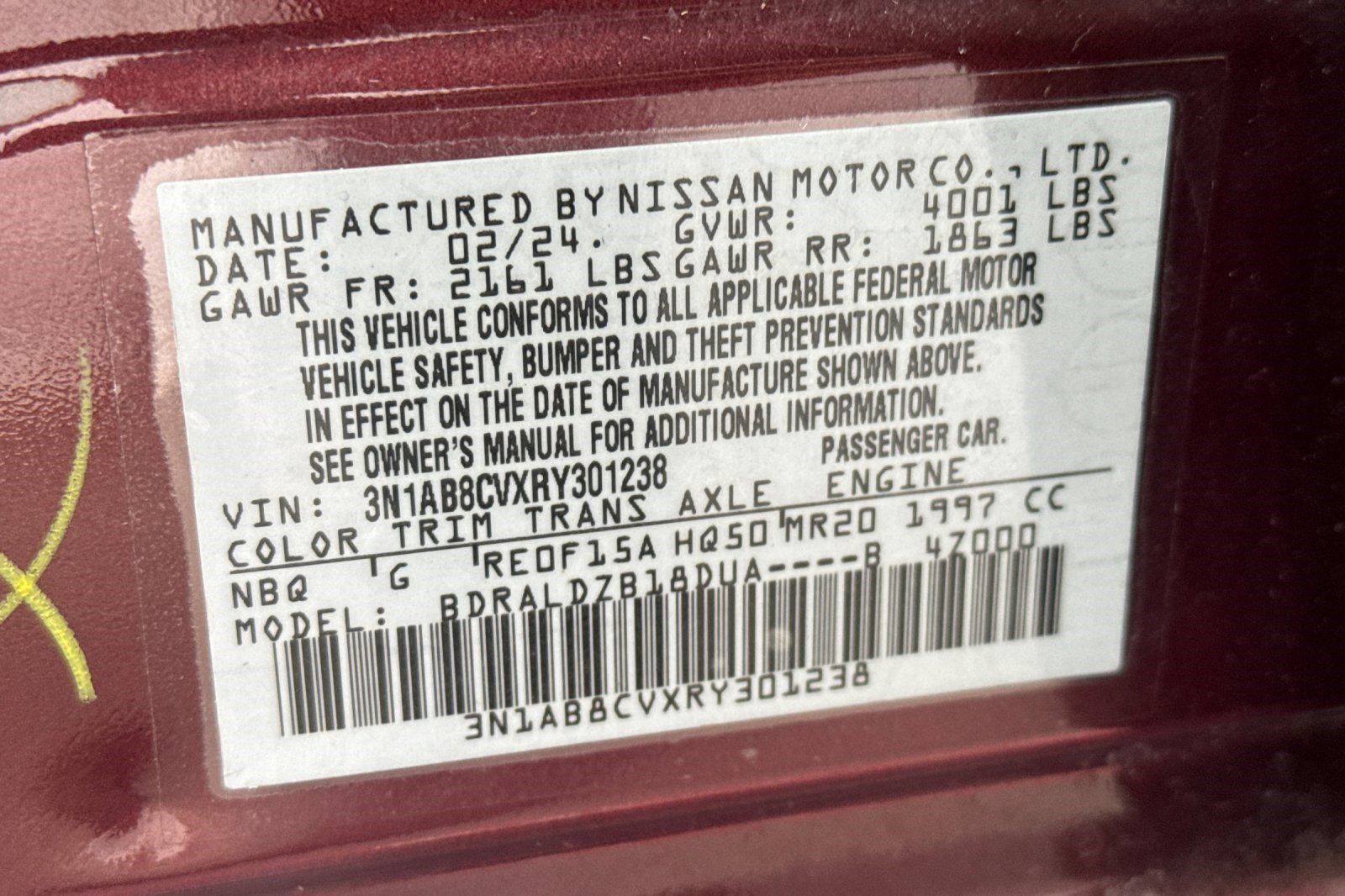 Used 2024 Nissan Sentra SV FWD image 24