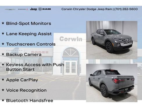 Used 2023 Hyundai Santa Cruz SEL w/ Cargo Package AWD/4WD image 8
