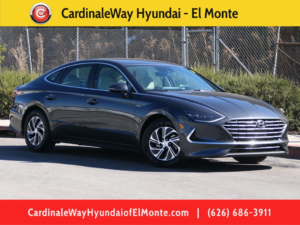 Certified 2023 Hyundai Sonata Blue w/ Cargo Package FWD image 1