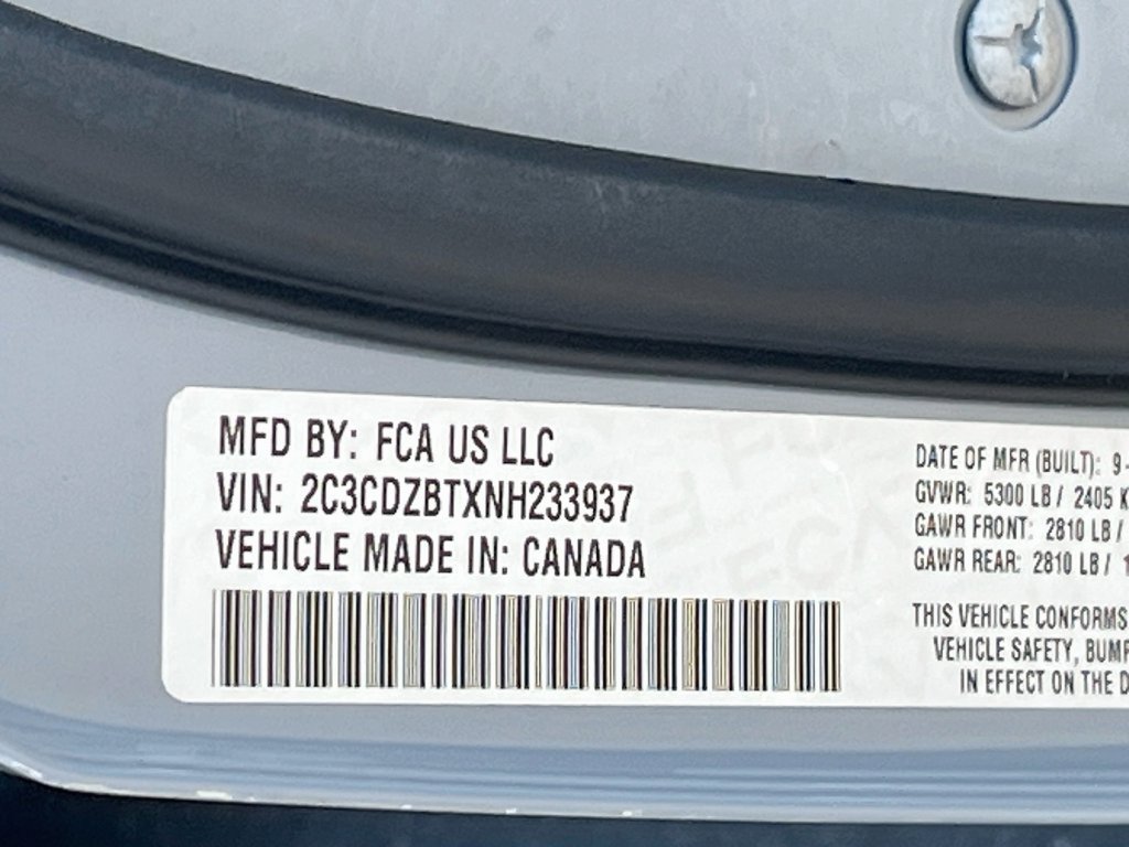Used 2022 Dodge Challenger R/T w/ Plus Package RWD image 32