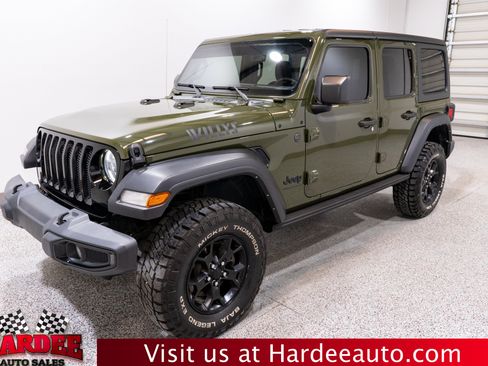 Used 2023 Jeep Wrangler Unlimited Sport AWD/4WD image 2
