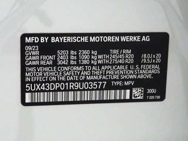 Used 2024 BMW X3 sDrive30i w/ M Sport Package w/ M Sport Package RWD image 71