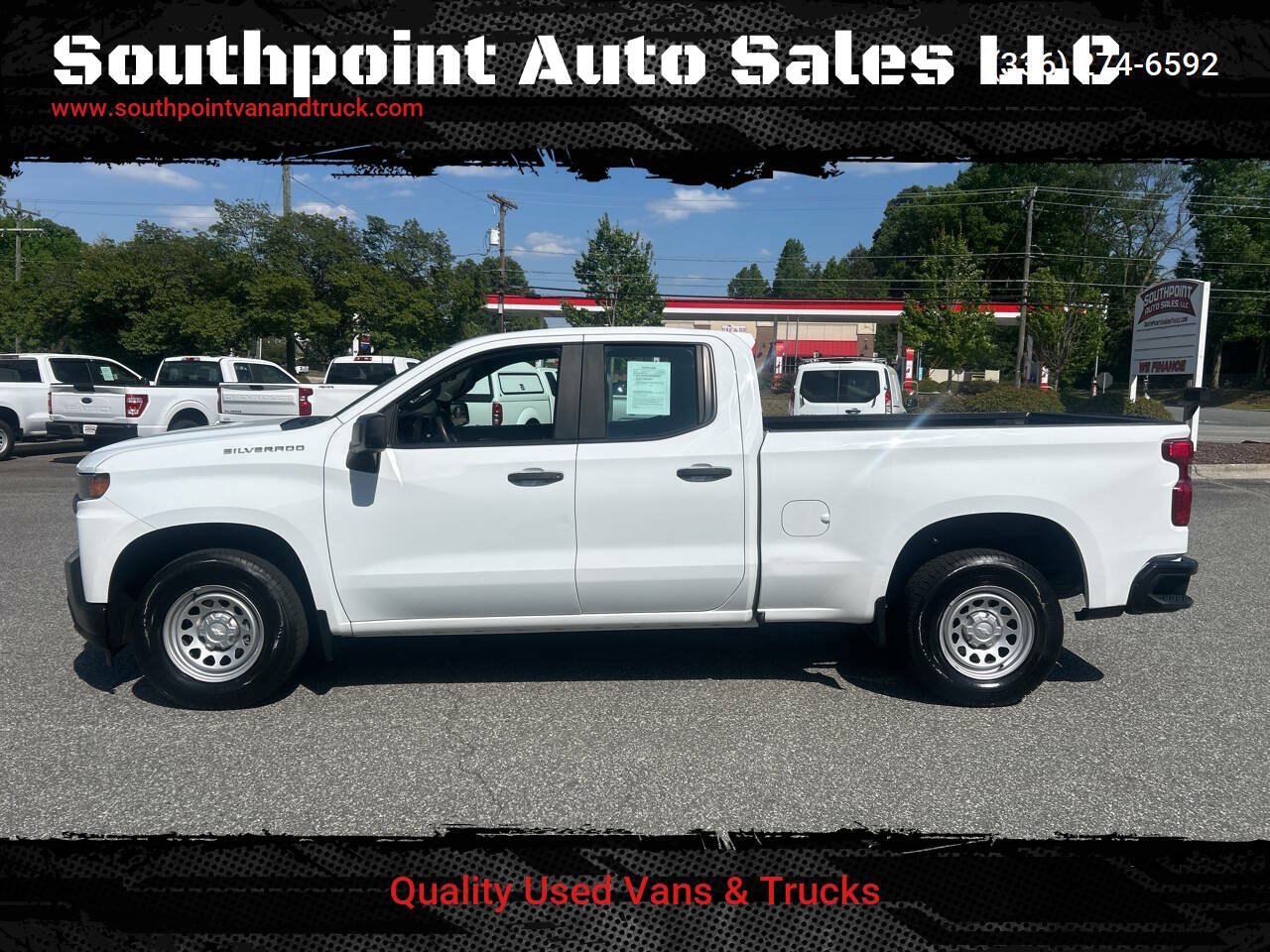 Used 2019 Chevrolet Silverado 1500 W/T w/ WT Fleet Convenience Package RWD image 1