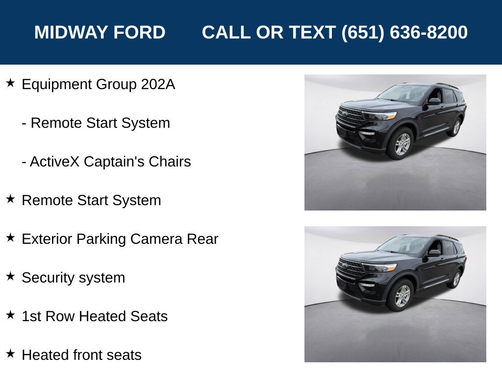 Used 2022 Ford Explorer XLT w/ Equipment Group 202A AWD/4WD image 10