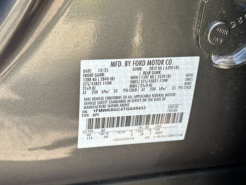 Used 2026 Ford Explorer ST w/ Sun And Sound Package AWD/4WD image 31