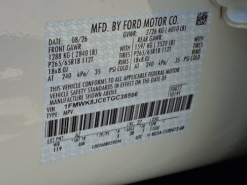 New 2026 Ford Explorer Tremor w/ Tremor Ultimate Package AWD/4WD image 18