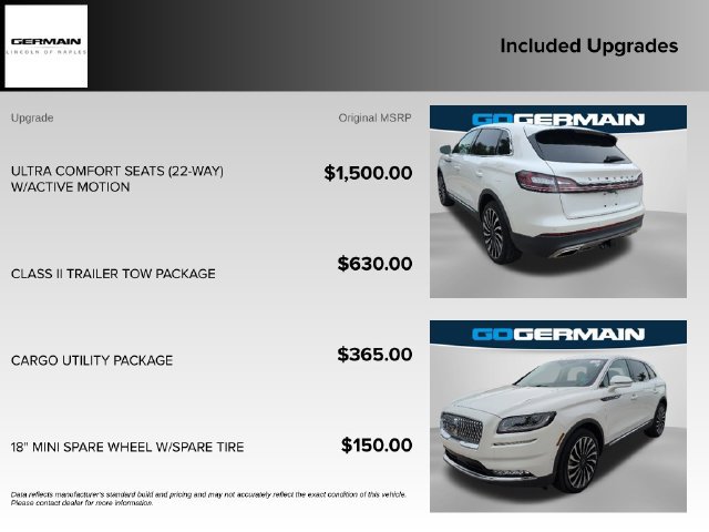 Certified 2023 Lincoln Nautilus Black Label w/ Class II Trailer Tow Package AWD/4WD image 22