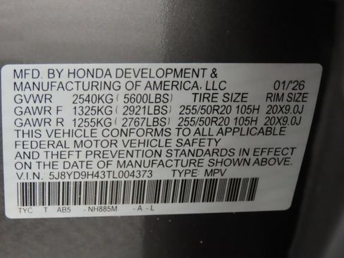 Used 2026 Acura MDX w/ Technology Package FWD image 33