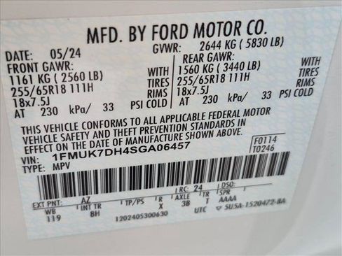 Used 2025 Ford Explorer Active RWD image 24