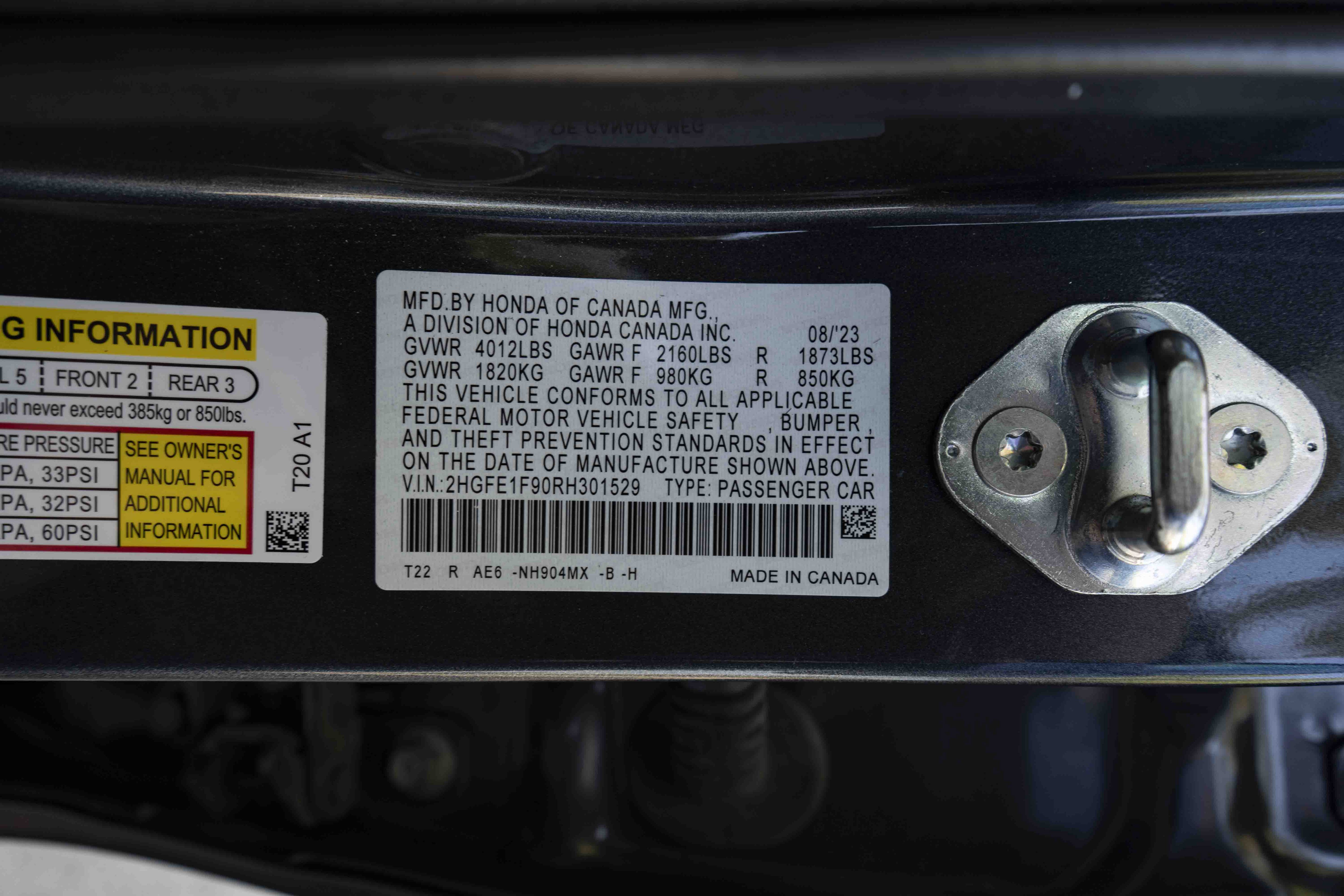 Used 2024 Honda Civic Touring image 47