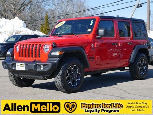 Used 2021 Jeep Wrangler Unlimited Sport image 1