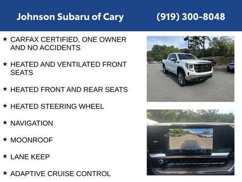 Used 2023 GMC Sierra 1500 SLT w/ SLT Premium Package AWD/4WD image 6