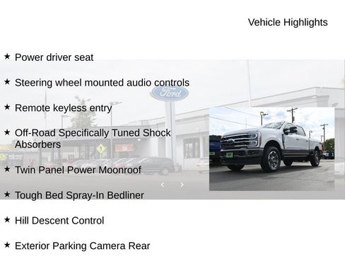 Used 2023 Ford F350 King Ranch w/ FX4 Off-Road Package AWD/4WD image 21