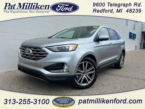 Certified 2023 Ford Edge Titanium w/ Class II Trailer Tow Package AWD/4WD image 1