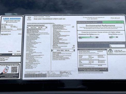 New 2026 RAM 2500 Tradesman AWD/4WD image 38