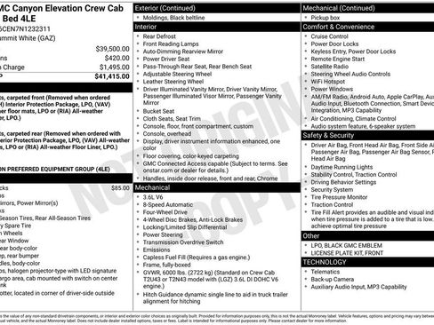 Used 2022 GMC Canyon Elevation AWD/4WD image 2