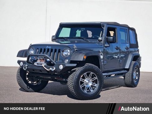 Used 2017 Jeep Wrangler Unlimited Sport w/ Connectivity Group AWD/4WD image 1