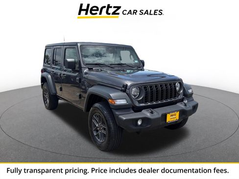 Used 2025 Jeep Wrangler Unlimited Sport AWD/4WD image 1