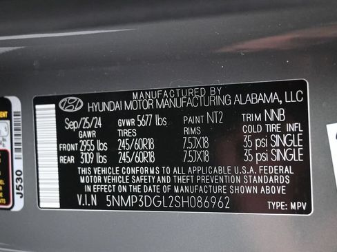 Used 2025 Hyundai Santa Fe XRT AWD/4WD image 10