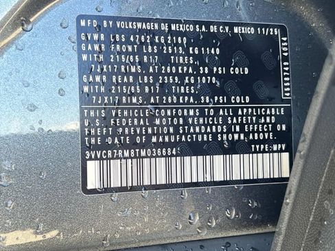 New 2026 Volkswagen Tiguan S FWD image 27