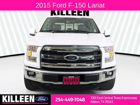 Used 2015 Ford F150 Lariat w/ Equipment Group 501A Mid image 2