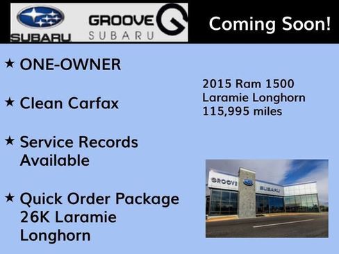 Used 2015 RAM 1500 Laramie Limited AWD/4WD image 2