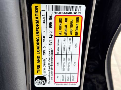 Used 2022 Ford Escape SE w/ Convenience Package AWD/4WD image 35