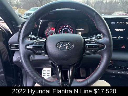 Used 2022 Hyundai Elantra N Line w/ Preferred Accessory Package image 19