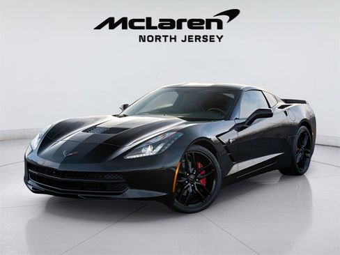 Used 2017 Chevrolet Corvette Stingray Coupe w/ Carbon Flash Badge Package image 1