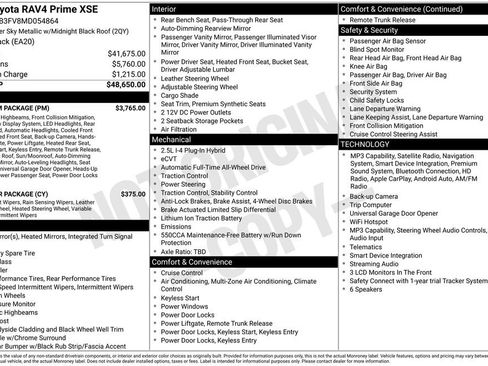 Used 2021 Toyota RAV4 XSE w/ Premium Package AWD/4WD image 4