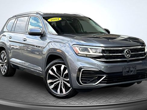 Used 2021 Volkswagen Atlas SEL Premium AWD/4WD image 2