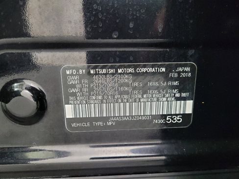 Used 2018 Mitsubishi Eclipse Cross ES image 33