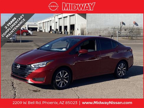 New 2025 Nissan Versa SV w/ Trunk Package image 1