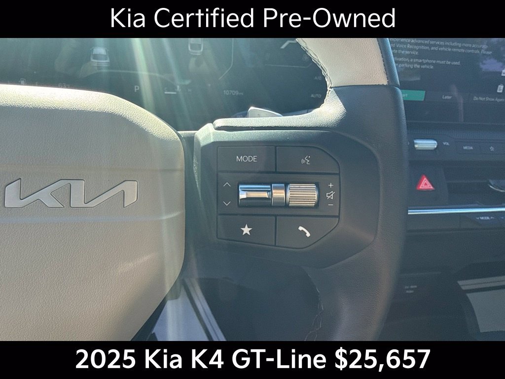 Certified 2025 Kia K4 GT-Line w/ GT-Line Premium Package FWD image 26