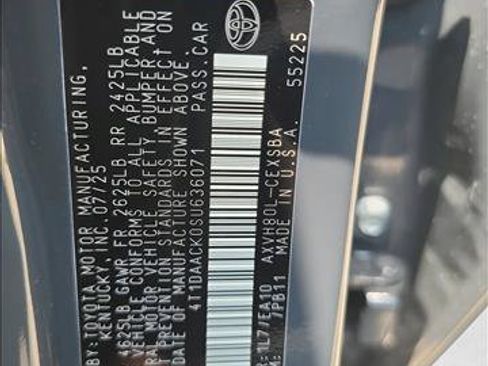 Used 2025 Toyota Camry SE w/ Convenience Package FWD image 24