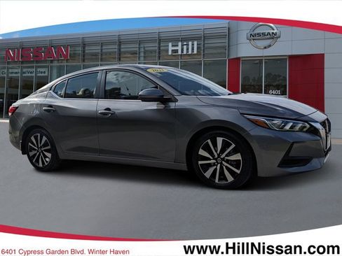 Certified 2021 Nissan Sentra SV w/ SV Premium Package FWD image 1