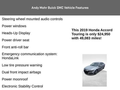 Used 2019 Honda Accord Touring image 8
