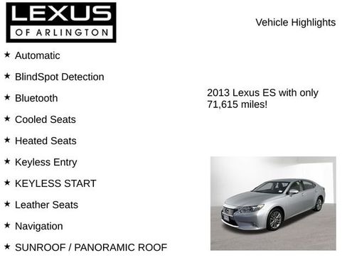 Used 2013 Lexus ES 350 image 7