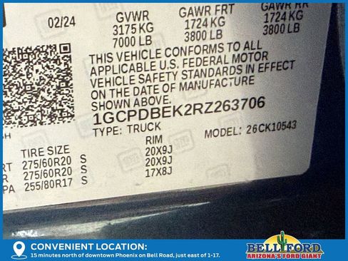 Used 2024 Chevrolet Silverado 1500 Custom w/ Turbomax Blackout Package image 14