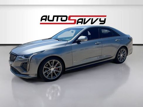 Used 2020 Cadillac CT4 V w/ Climate Package RWD image 3