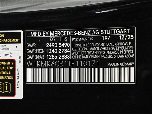 Used 2026 Mercedes-Benz CLE 53 AMG 4MATIC Cabriolet image 26