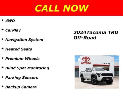Used 2024 Toyota Tacoma TRD Off-Road w/ TRD Off Road Upgrade Package AWD/4WD image 38