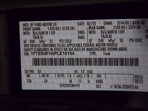 Used 2023 Ford Ranger XLT w/ Equipment Group 301A Mid AWD/4WD image 18